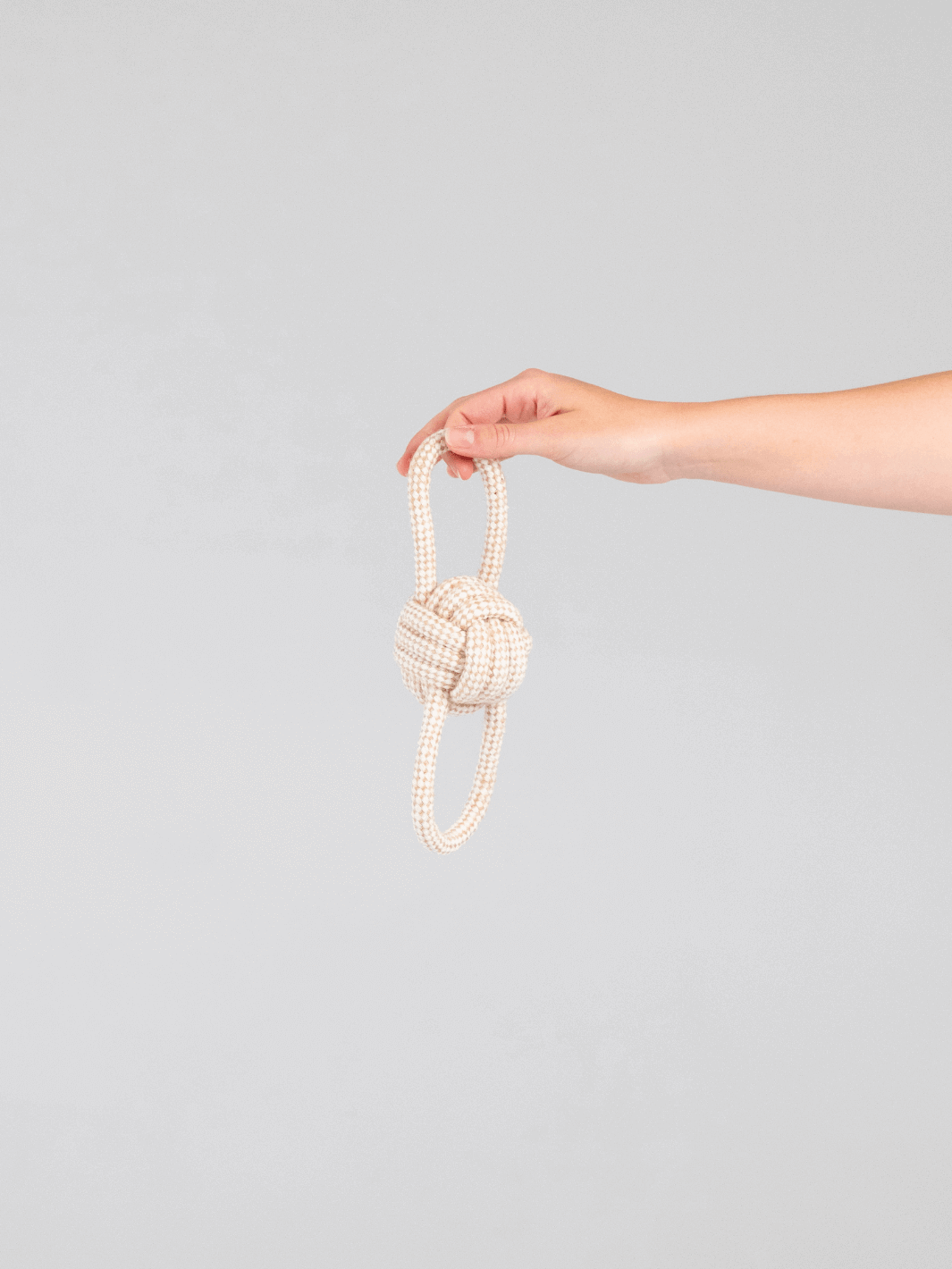 Hemp Rope Toy - Double Loop