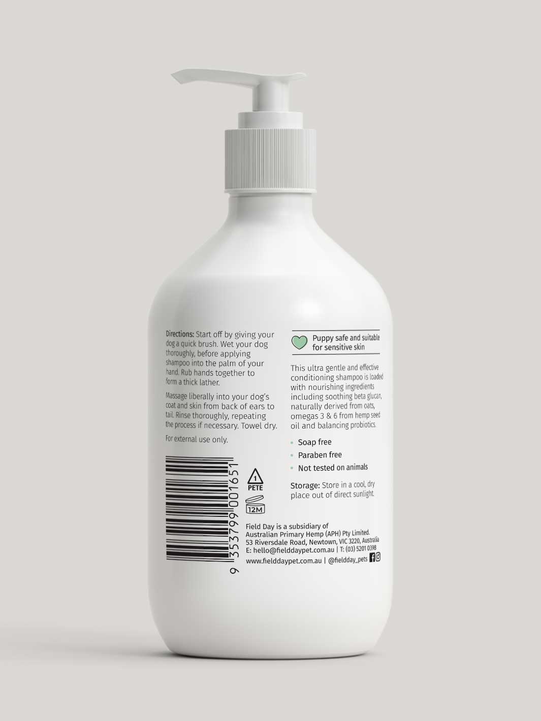 Soothing &amp; Conditioning Shampoo - 500ml